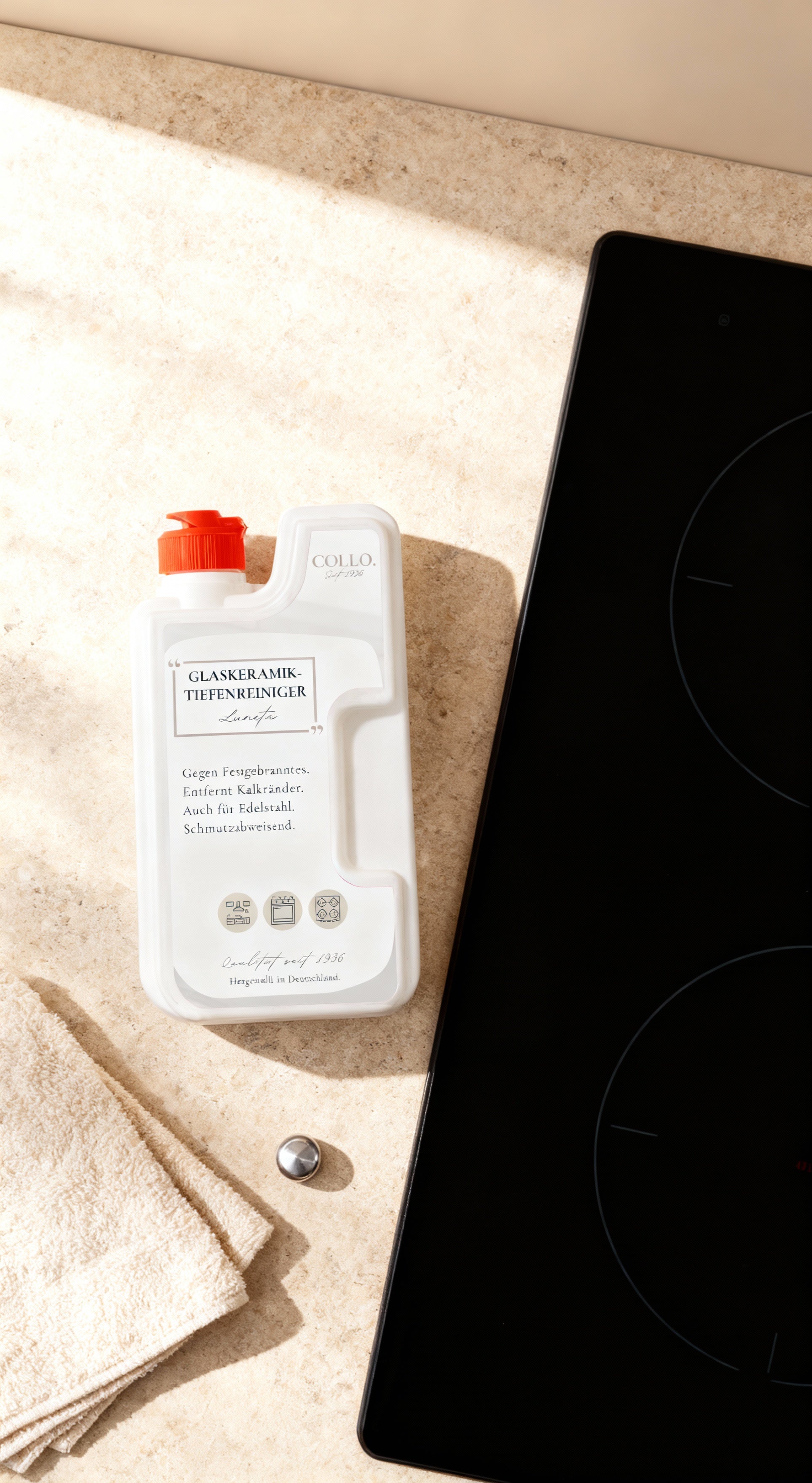 Luneta - Glaskeramik- und Ceranfeldreiniger | Edelstahlpflege